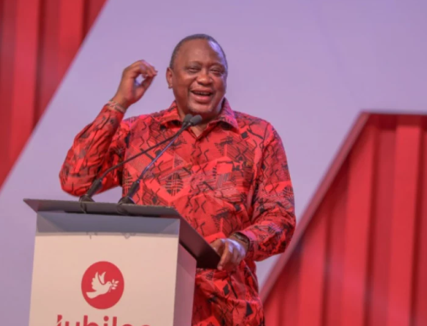 Former President Uhuru Kenyatta.